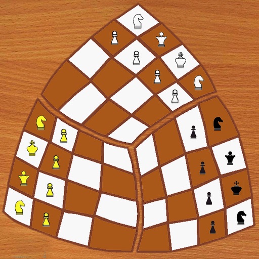 Chess game 3 players icon