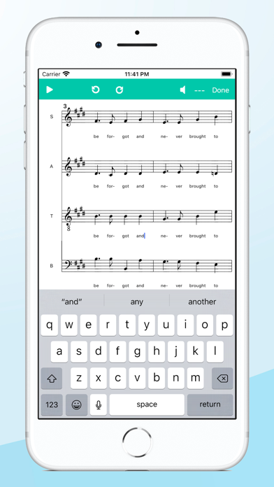 Score Creator: compose music screenshot 2