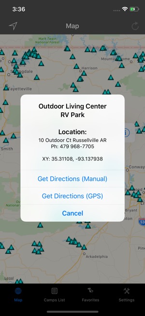 Arkansas – Camping & RV spots(圖2)-速報App