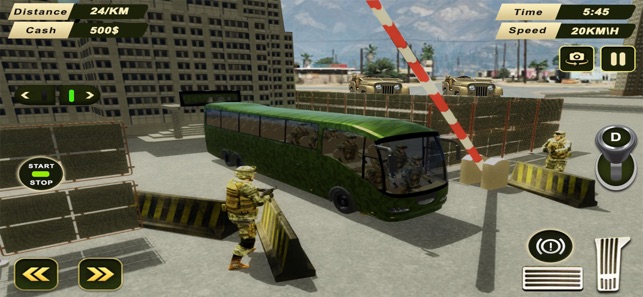 Military Duty Army Bus Sim 3D(圖2)-速報App