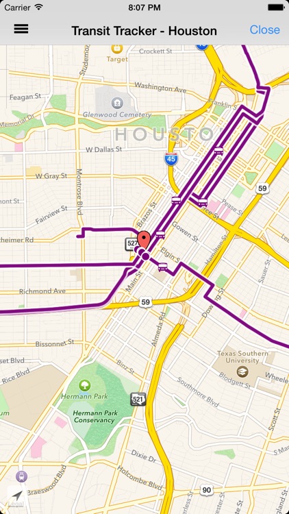 Transit Tracker - Houston