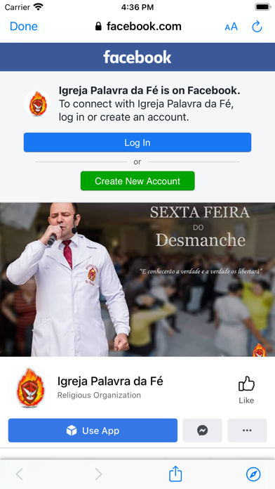 How to cancel & delete Igreja Palavra da Fé from iphone & ipad 4