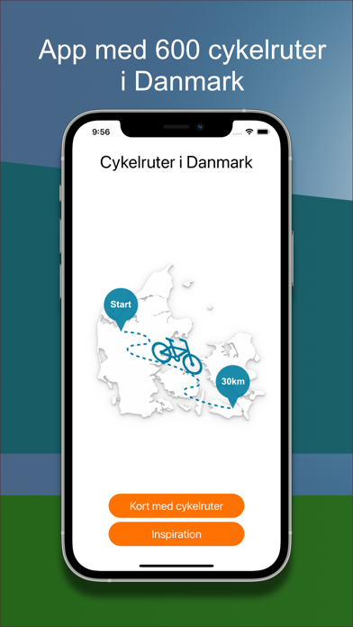 Cykelruter i Danmark iphone images