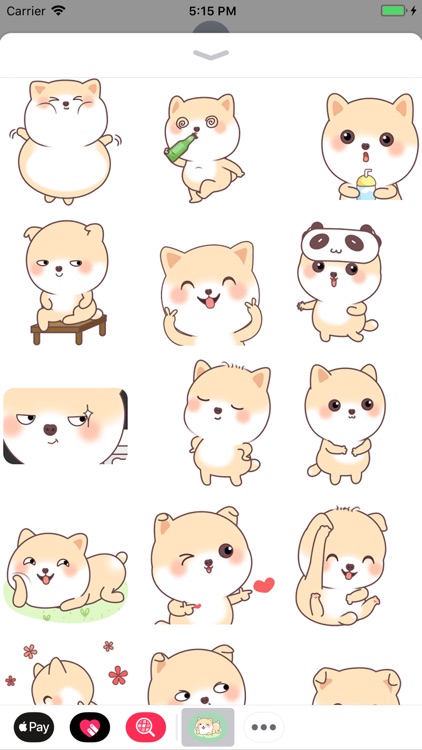 Funny Corgi Animated Stickers