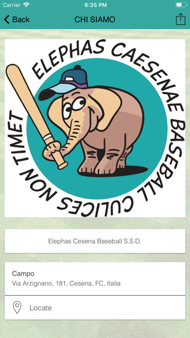 Elephas Cesena Baseball screenshot 2