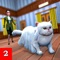 Play the virtual pet cat fun kitten entertaining game