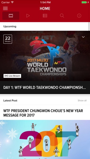 World Taekwondo(圖4)-速報App