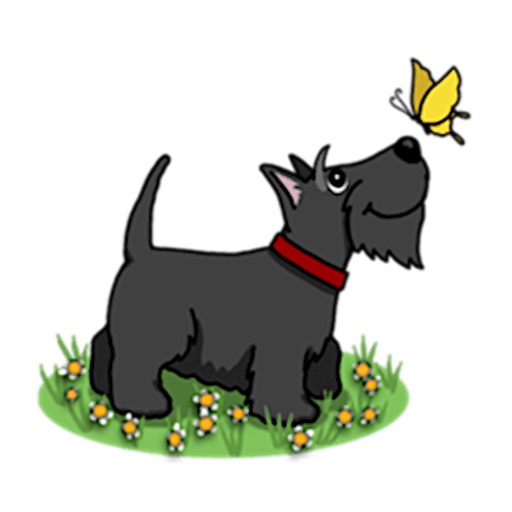 Scottish Terrier Dog Sticker icon