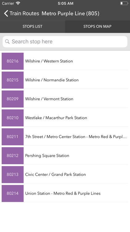 Los Angeles Metro Bus Tracker screenshot-6