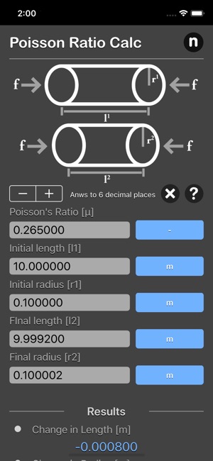 Poisson Ratio Calculator(圖1)-速報App