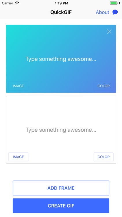 QuickGIF - Fast GIF Creation