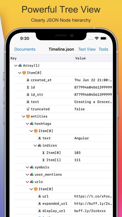 Power JSON Editor Mobile