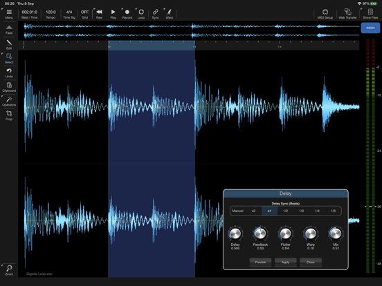 Neon Audio Editor screenshot 2