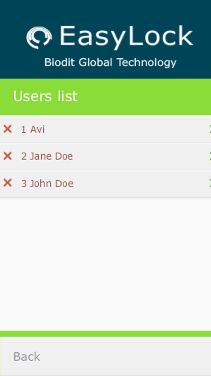 Biodit EasyLock screenshot-3