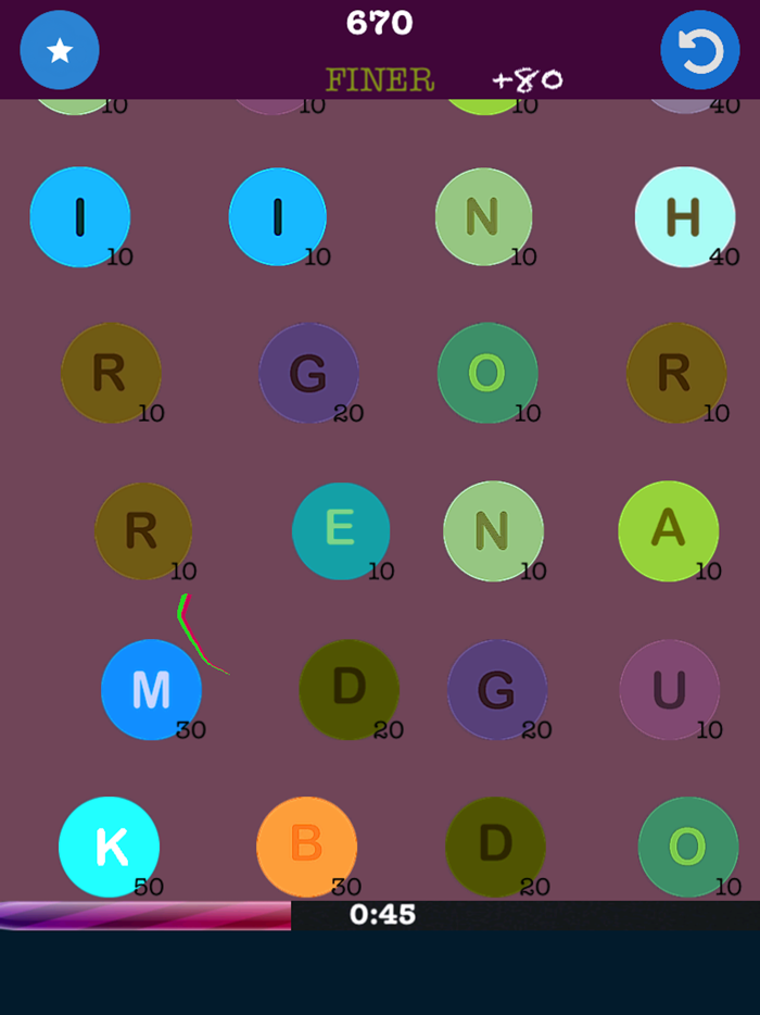 Word Swing  Slice and Create