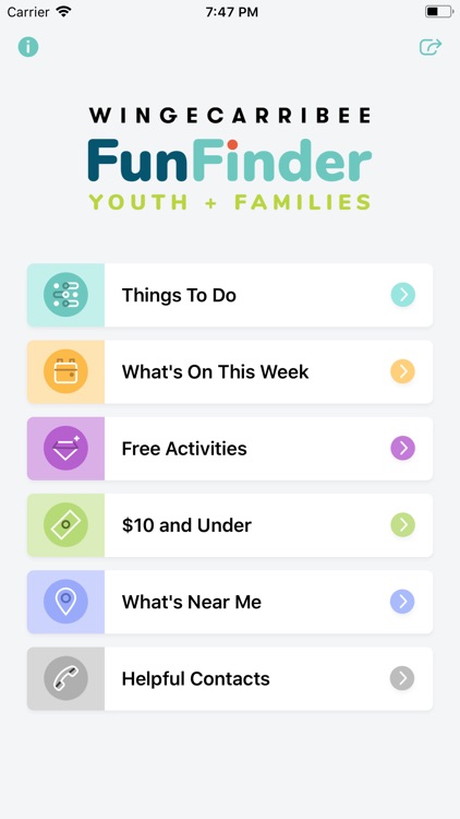 Fun Finder - Youth & Families