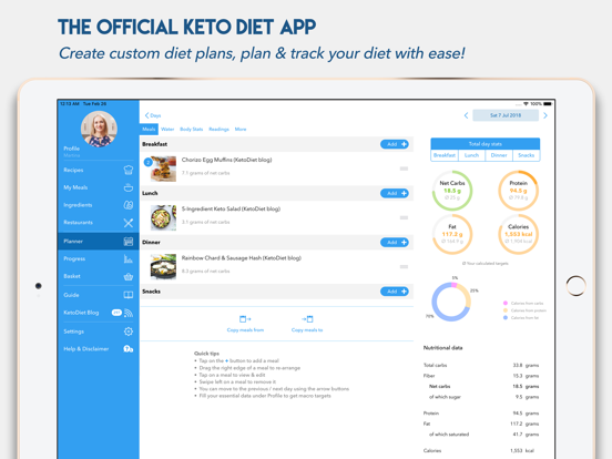 KetoDiet: The #1 Keto Diet App