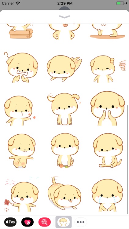 Labrador Dog Cutie Stickers