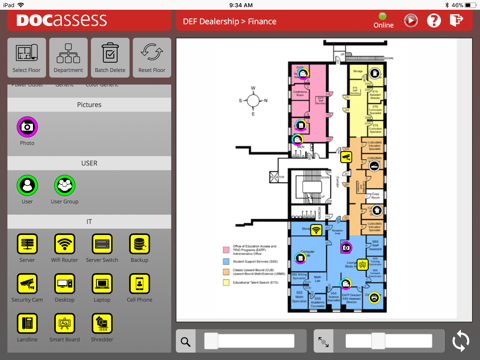 DOCAssess mapping app screenshot 3