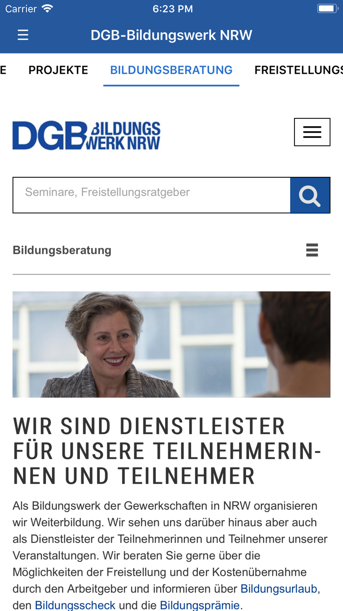DGB Bildungswerk NRW Seminare
