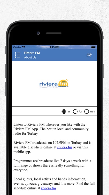 Riviera FM screenshot-3