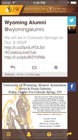 Wyoming Alumni Association(圖4)-速報App