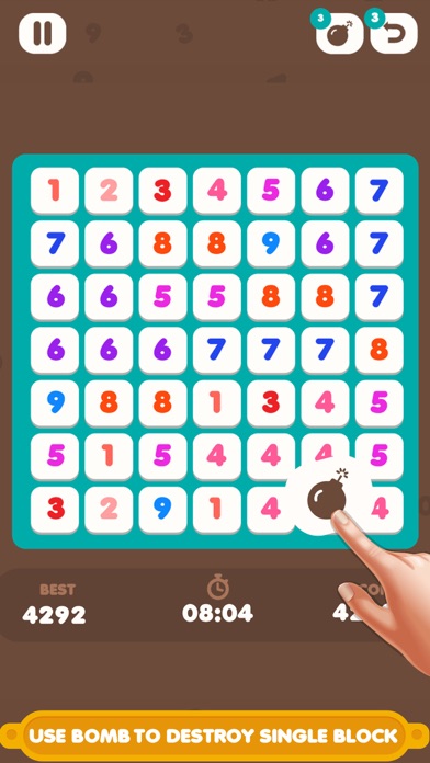 Reach to Zero - Tricky Puzzle screenshot 3