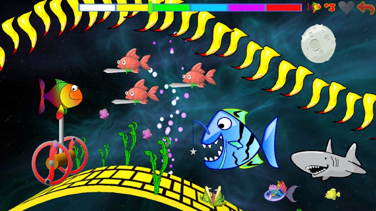Wheely the Space Fish screenshot-3