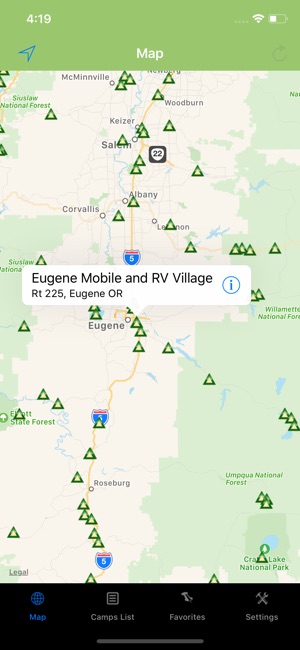 Oregon – Camping & RV spots(圖1)-速報App