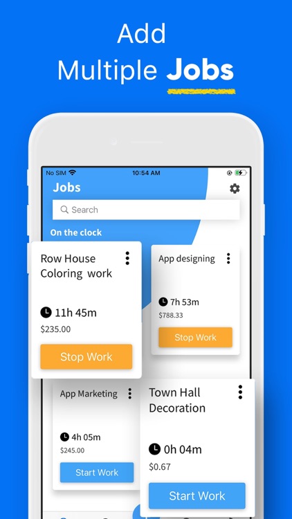 Work Hours Tracker, Clock In screenshot-4