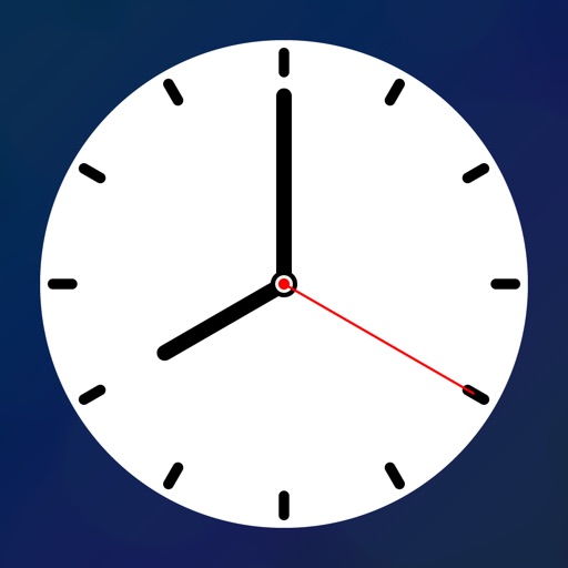 時計 ウィジェット 秒針アナログ時計 Clock Sd Iphone Ipadアプリ アプすけ