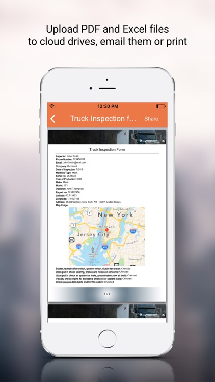 Heavy Equipment Inspection App screenshot-4