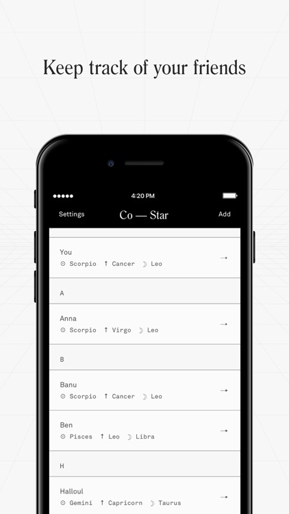 Co–Star Personalized Astrology screenshot-4