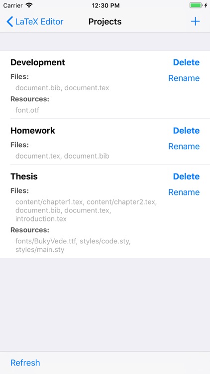 VerbTeX LaTeX Editor