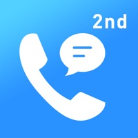 2nd Phone Number-Text+Call App app funktioniert nicht? Probleme und Störung
