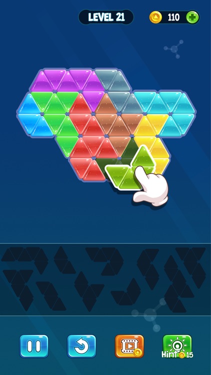 Triangle Tangram Puzzle Legend screenshot-3