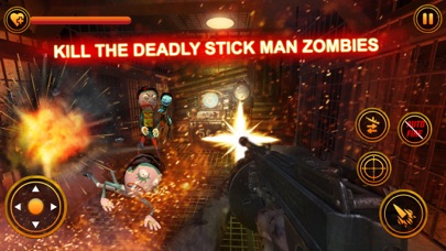 Stickman Zombie Sniper Shooter screenshot 3
