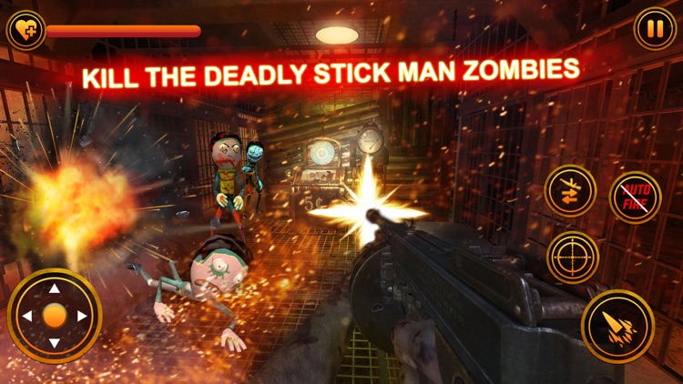 Stickman Zombie Sniper Shooter