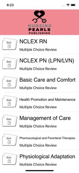 Game screenshot NCLEX Review (PN/RN) mod apk