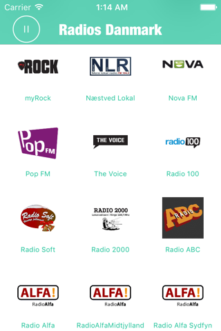 Radios Danmark (DR Radio FM) screenshot 3