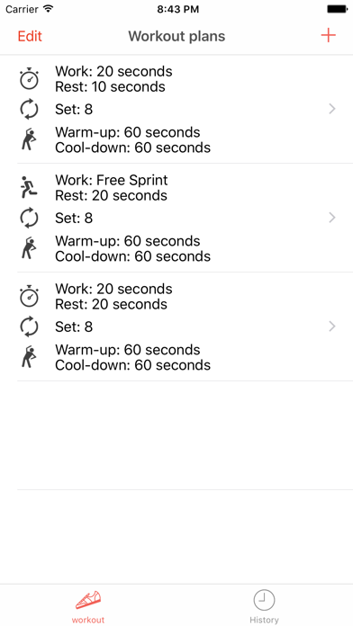 HIIT Watch screenshot1