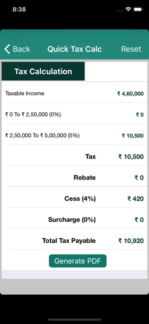 Income Tax Calc India(圖3)-速報App