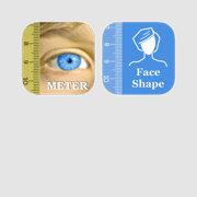 Optometry Bundle - basic tools for PD pupillary distance and Face Shape measurement