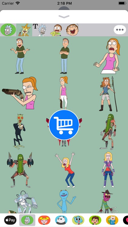 Rick and Morty Moji screenshot-4