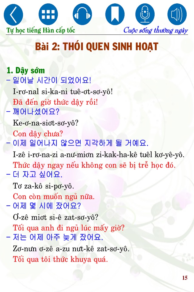 Korean for Daily life screenshot 4