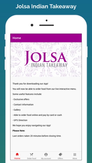 Jolsa Indian Takeaway(圖1)-速報App