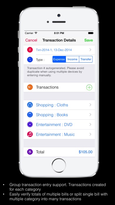 How to cancel & delete Expense Tracker Pro for Home from iphone & ipad 2