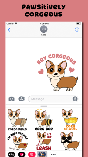 Corgi Puns - cute dog stickers(圖2)-速報App