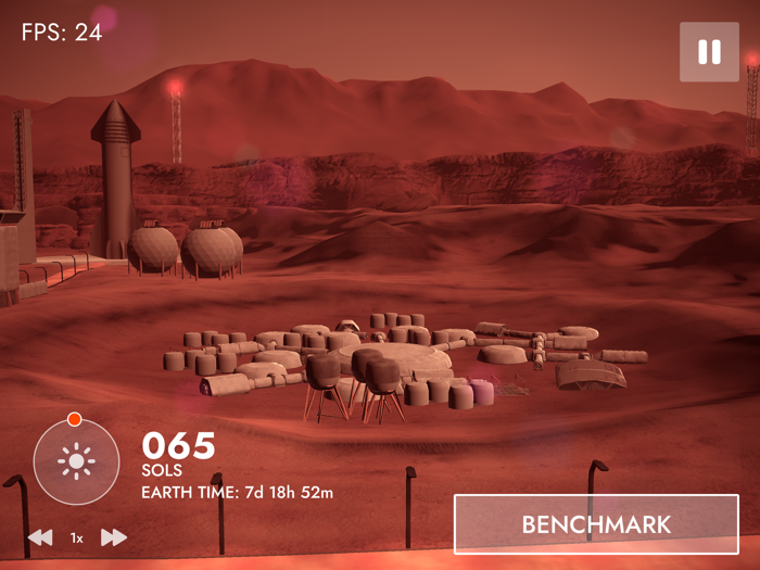 Mars 2121 - CPU Benchmark