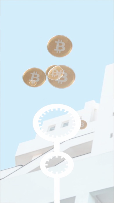 Bitcoin Bubble Blower Screenshot on iOS